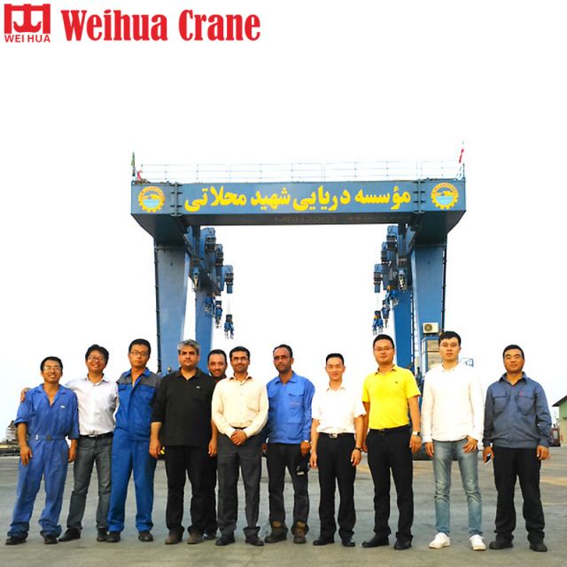 WEIHUA Boat and Yacht Handling Crane